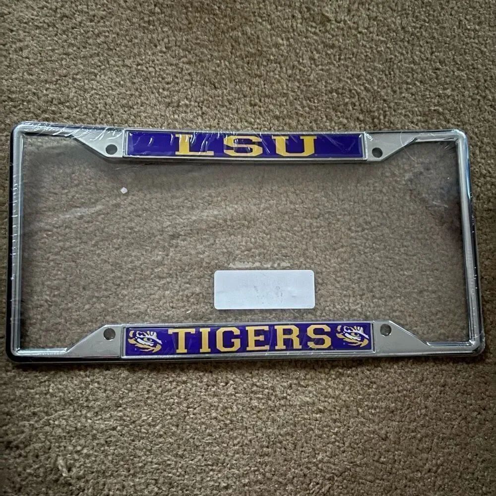 Louisiana State University LSU Tigers License Plate Frame *New*